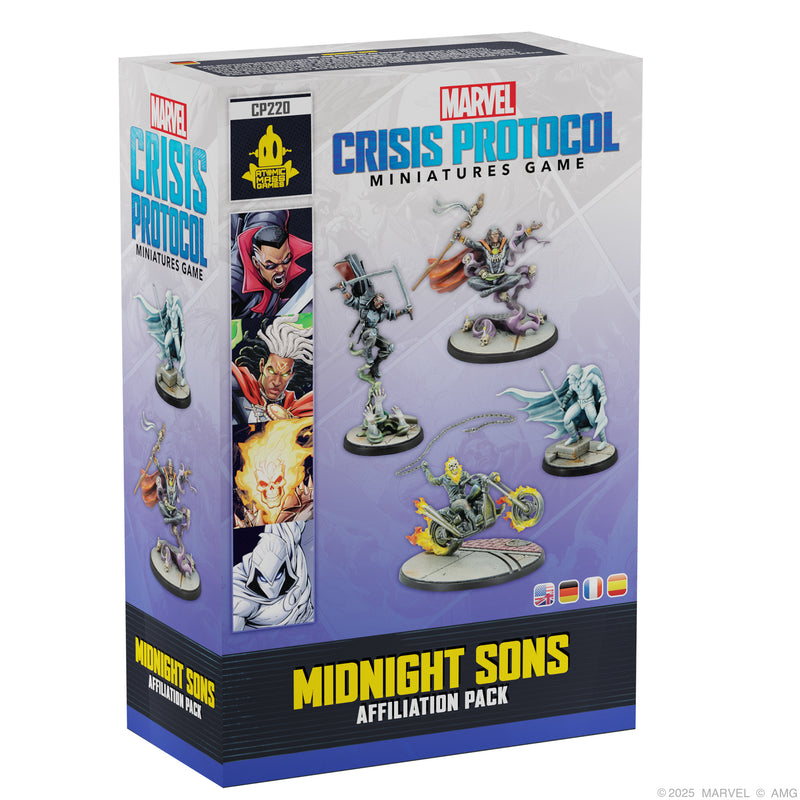 Load image into Gallery viewer, Marvel: Crisis Protocol - Midnight Sons Affiliation Pack
