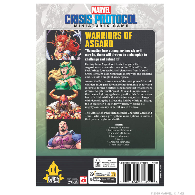 Load image into Gallery viewer, Marvel: Crisis Protocol - Warriors of Asgard Affiliation Pack
