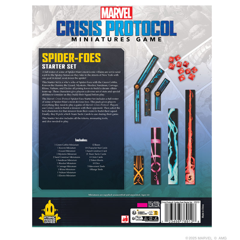 Load image into Gallery viewer, Marvel: Crisis Protocol - Spider Foes Starter Set
