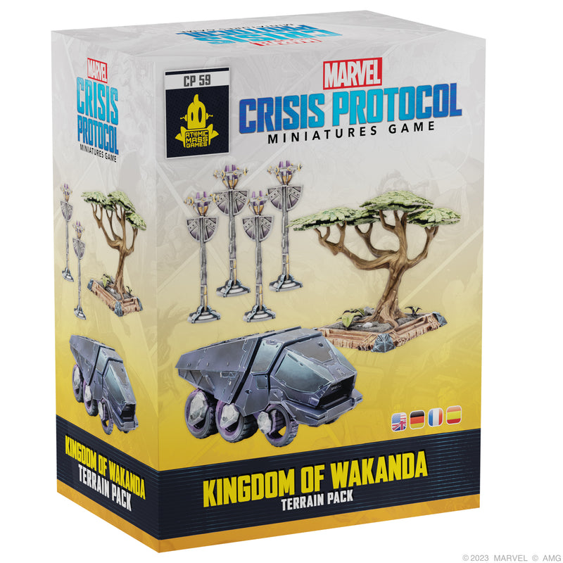 Load image into Gallery viewer, Marvel: Crisis Protocol - Kingdom of Wakanda Terrain Pack
