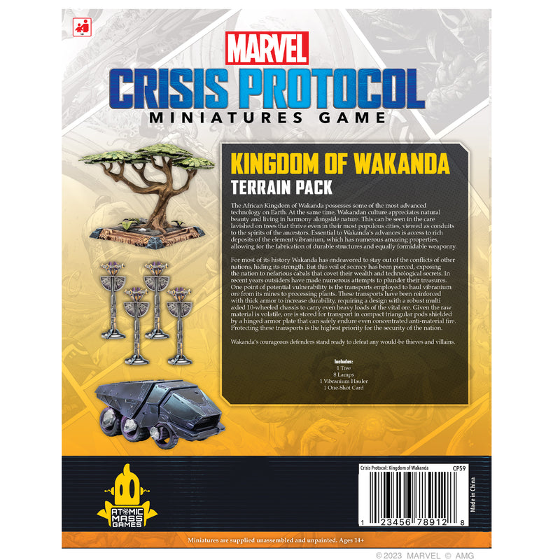 Load image into Gallery viewer, Marvel: Crisis Protocol - Kingdom of Wakanda Terrain Pack
