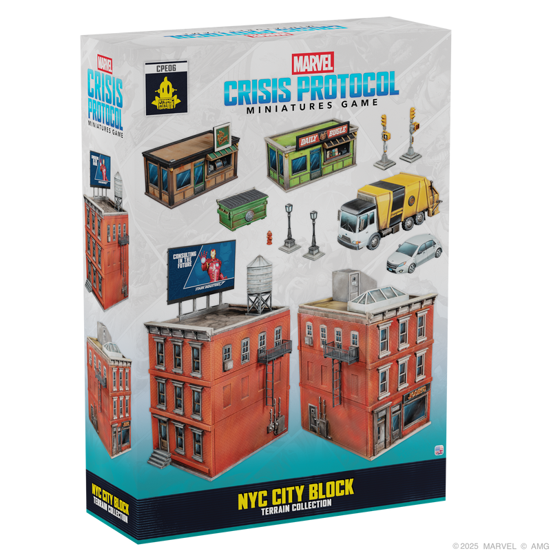Load image into Gallery viewer, Marvel: Crisis Protocol - NYC City Block Terrain Collection
