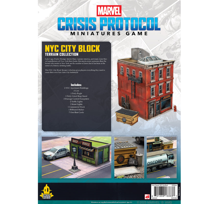 Load image into Gallery viewer, Marvel: Crisis Protocol - NYC City Block Terrain Collection
