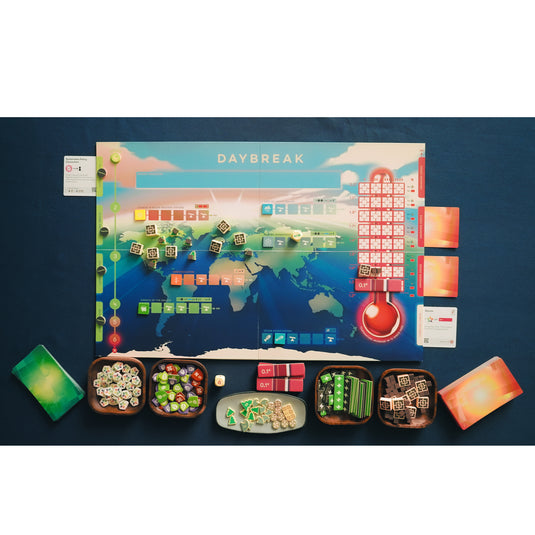 Daybreak Development Map Daybreak Board Game: Cooperative Climate Action & Net-Zero Victory ...