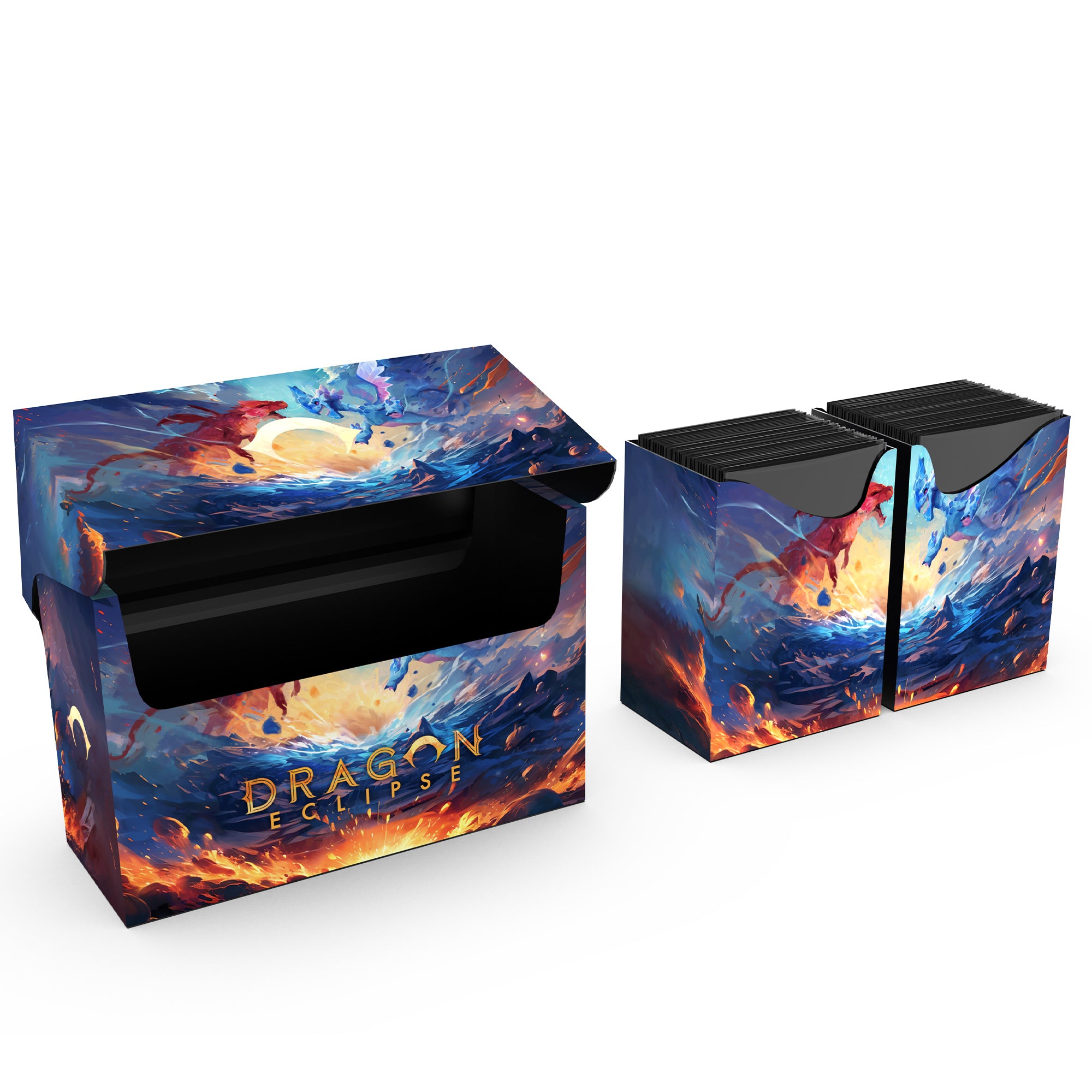 yugioh dragon deck box Eclipse Size is approx Moo Deng Limited Edition Size:5X Packs capenna