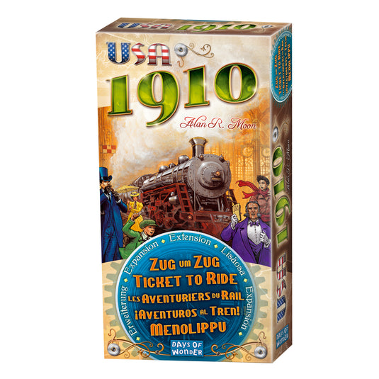 Ticket to Ride: USA 1910 Expansion Asmodee USA Ticket to Ride: USA 1910 Expansion Asmodee USA
