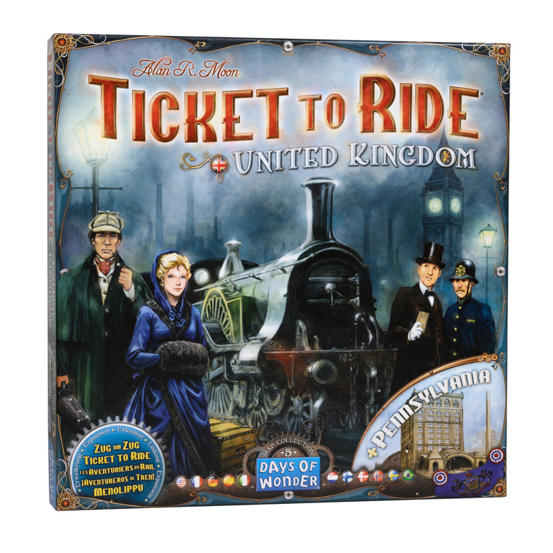 Load image into Gallery viewer, Ticket to Ride: United Kingdom Map Collection 5
