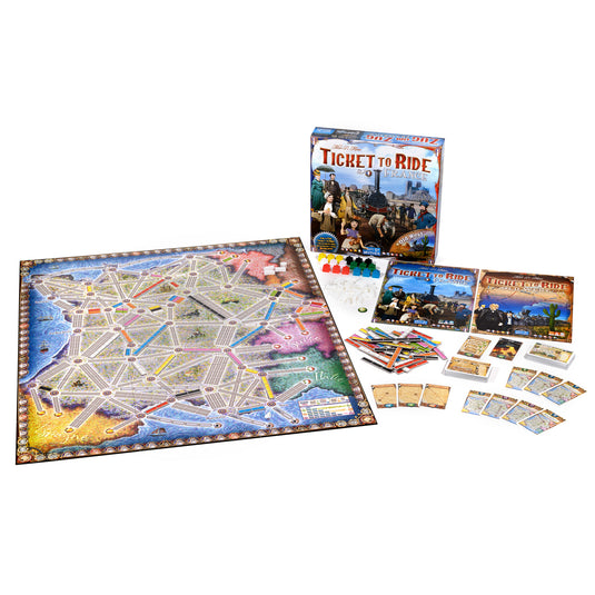 Ticket to Ride: France-Old West Map 6