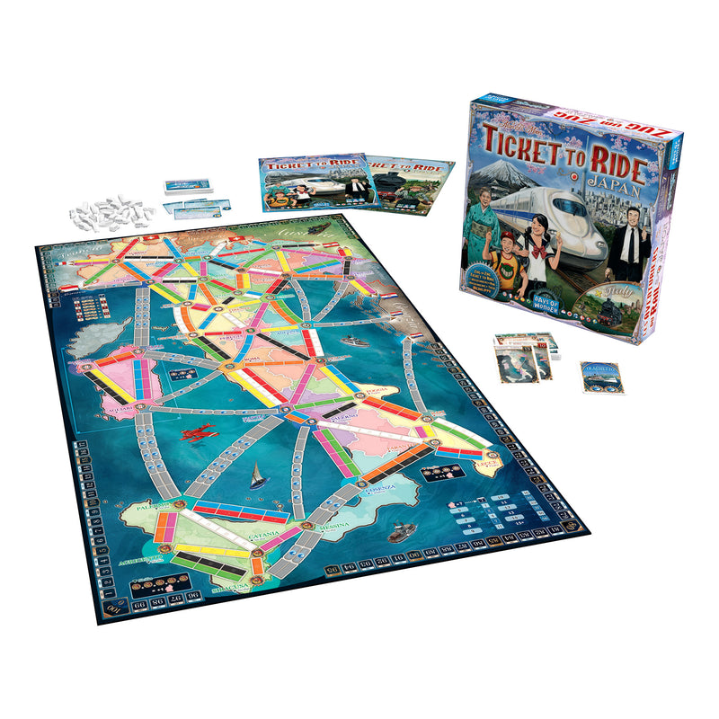 Load image into Gallery viewer, Ticket to Ride: Japan and Italy Map 7

