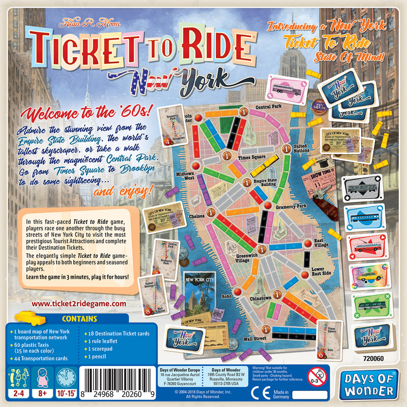 Load image into Gallery viewer, Ticket to Ride: New York
