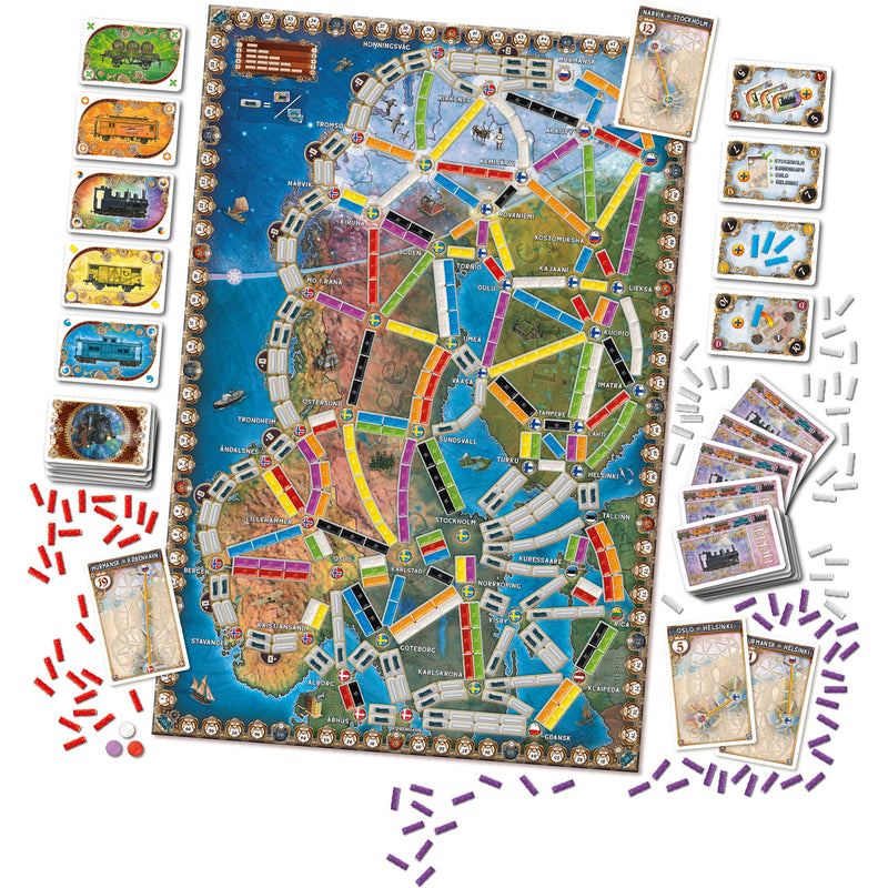 Load image into Gallery viewer, Ticket to Ride Northern Lights

