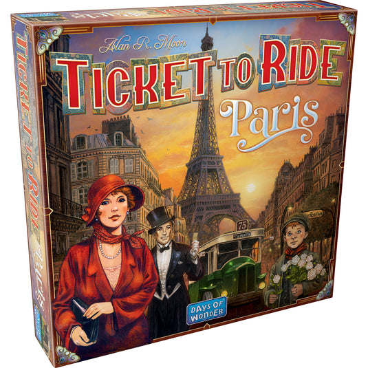 Ticket to Ride Paris Board Game