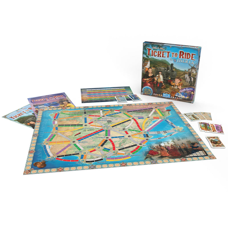 Load image into Gallery viewer, Ticket to Ride Iberia &amp; South Korea
