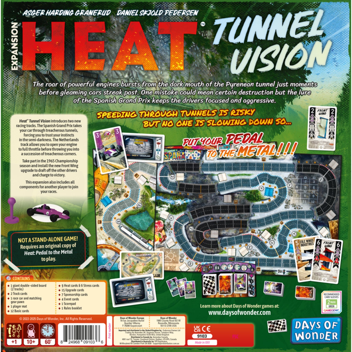 HEAT: Tunnel Vision Board Game Expansion – Asmodee North America