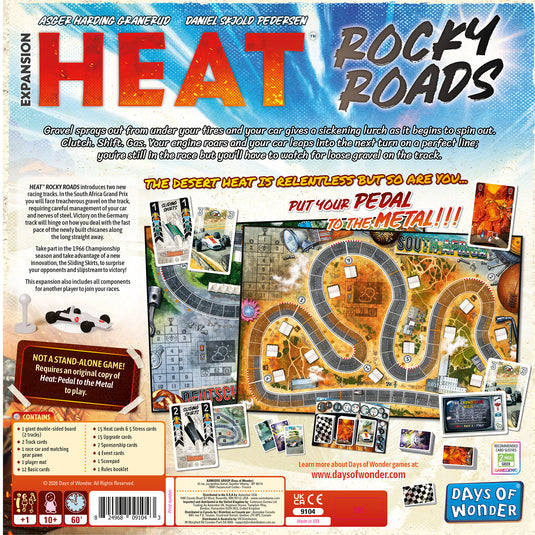 heat pedal to the metal expansion Heat: Rocky Roads