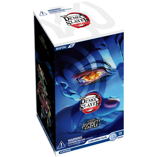 Demon Slayer: Kimetsu no Yaiba Infinity Castle Movie-Collectible Cards-Infinity Castle Edition-001-N - Front of packaging featuring art of Demon Slayer character. 