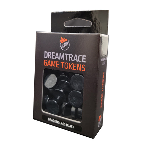 DreamTrace Gaming Tokens: Dragonglass Black