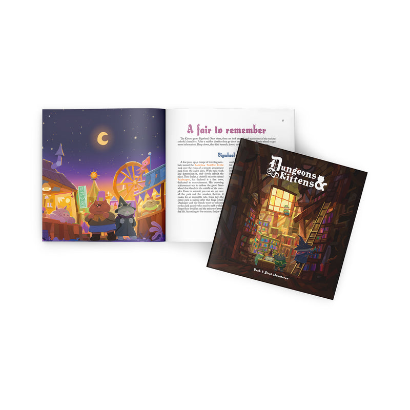 Load image into Gallery viewer, Dungeons and Kittens RPG Starter Set

