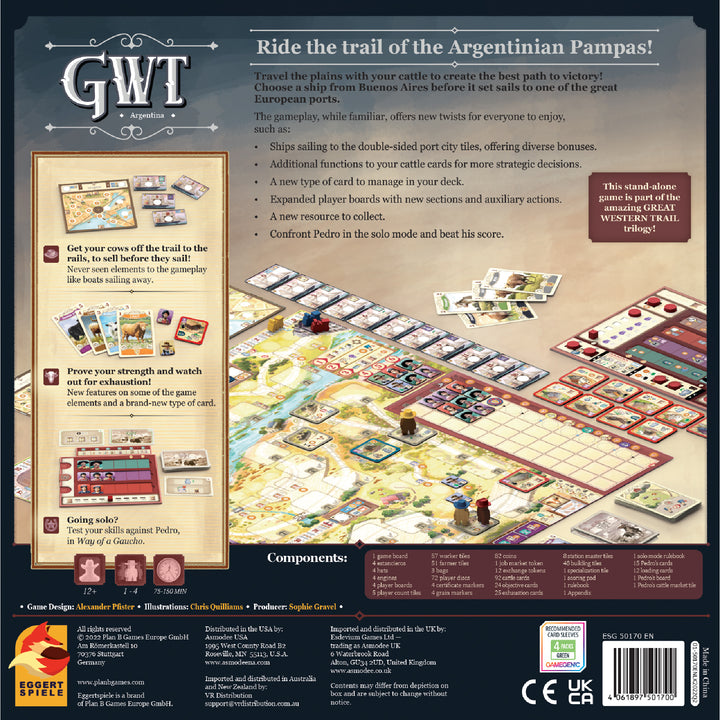 Great Western Trail: Argentina Cowboy Strategy & Cattle Ranching Game ...