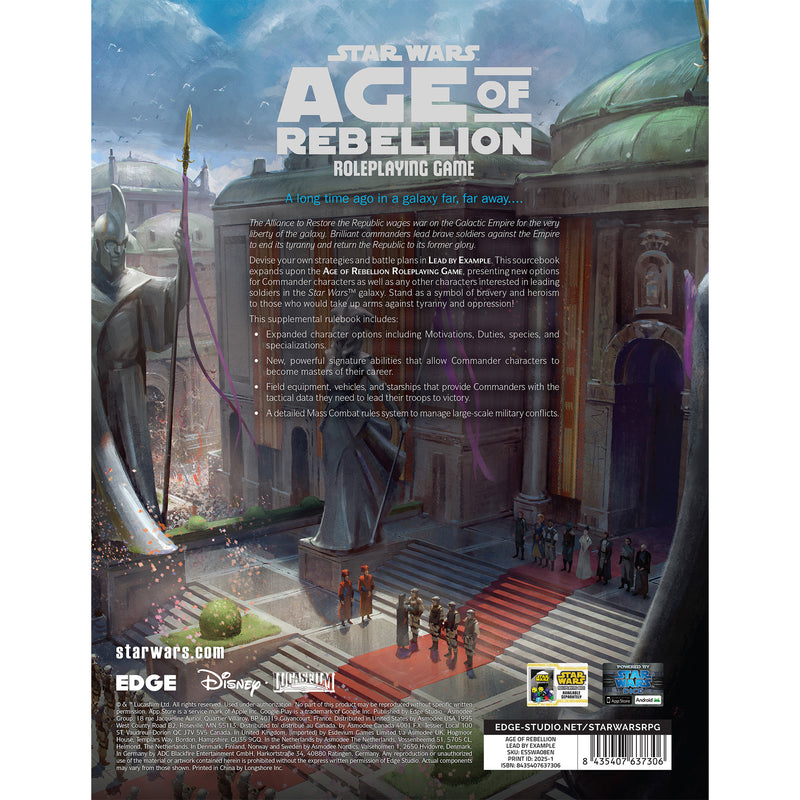 Load image into Gallery viewer, Star Wars - Age of Rebellion: Lead by Example
