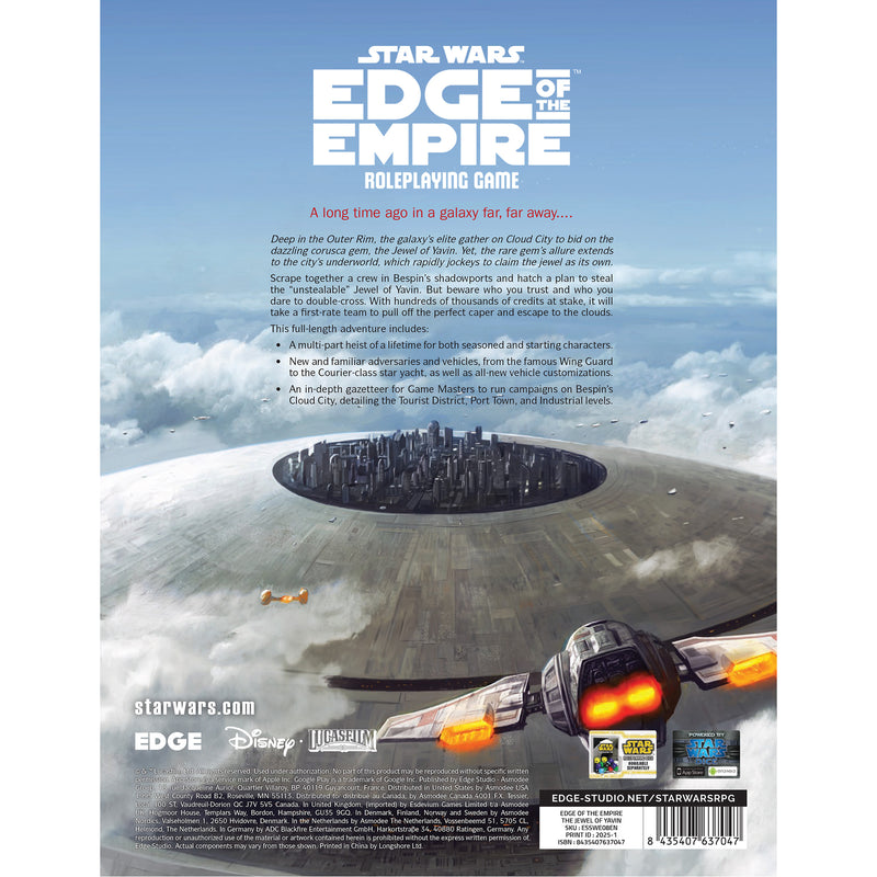 Load image into Gallery viewer, Star Wars Edge of the Empire - The Jewel of Yavin

