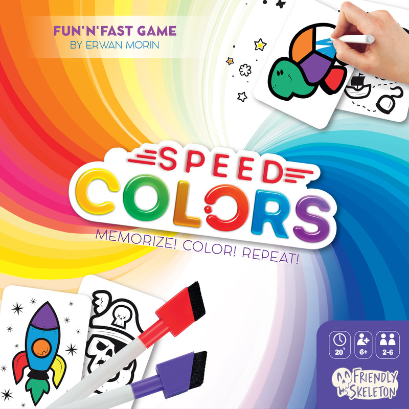 Speed Colors Card Game – Asmodee North America