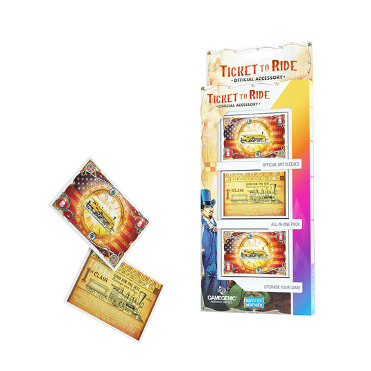Ticket to Ride Art Sleeves Ticket to Ride Art Sleeves