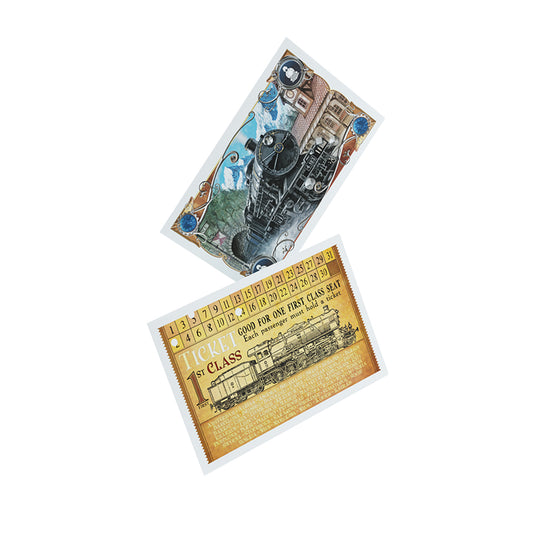 Ticket to Ride Europe Art Sleeves Ticket to Ride Europe Art Sleeves
