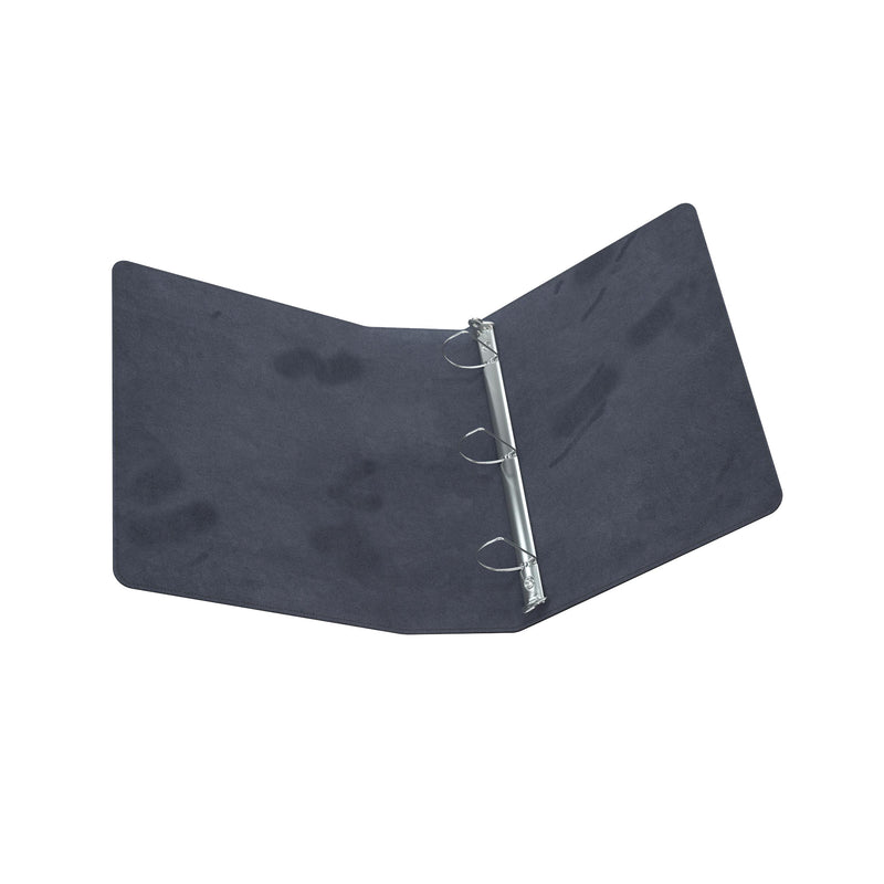 Load image into Gallery viewer, Prime D-Ring-Binder: Black - open binder displayed - view of open black D-ring binder. 
