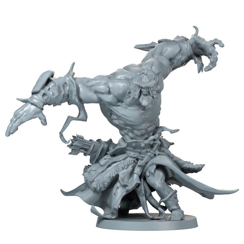 Load image into Gallery viewer, Zombicide White Death - Zombie monster  miniature displayed.
