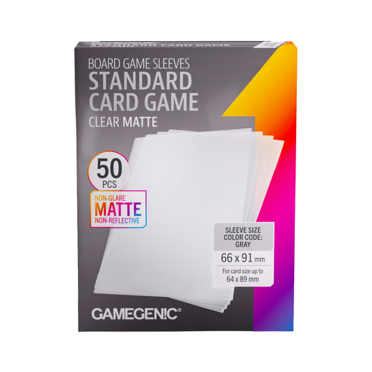 Board Game Sleeves Standard Card Game Clear Matte Board Game Sleeves Standard Card Game Clear Matte