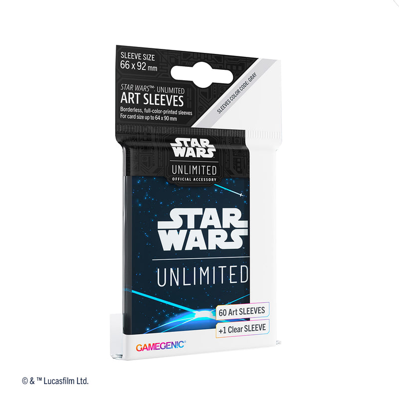 Load image into Gallery viewer, Star Wars: Unlimited Art Sleeves - Space Blue
