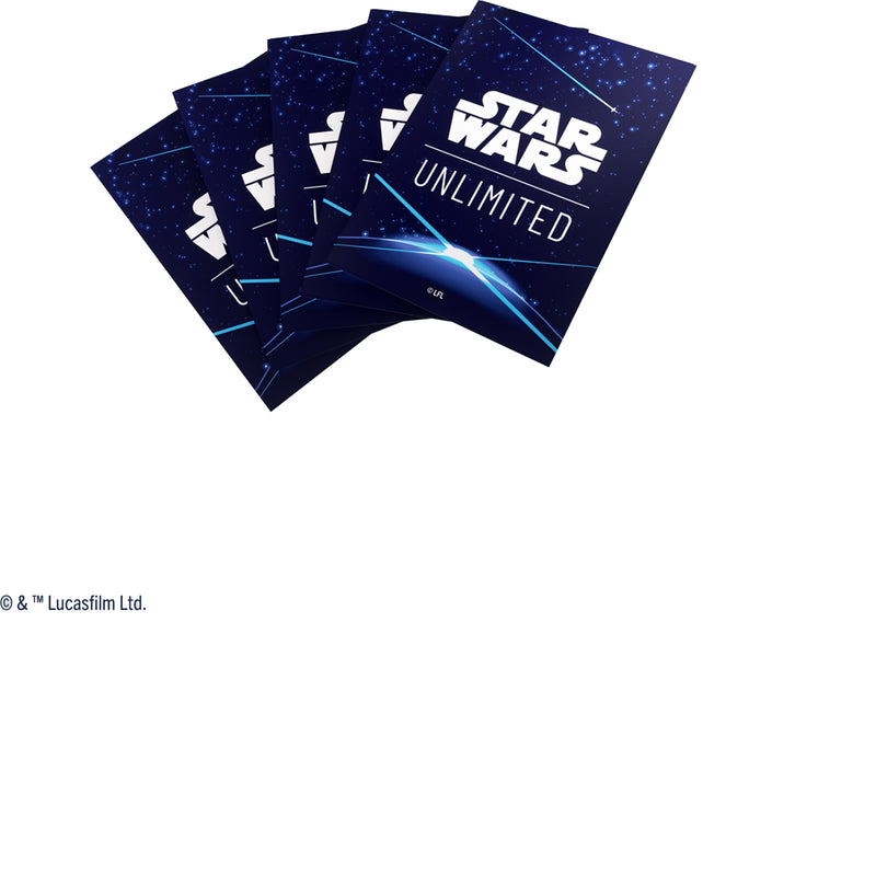 Load image into Gallery viewer, Star Wars: Unlimited Art Sleeves - Space Blue
