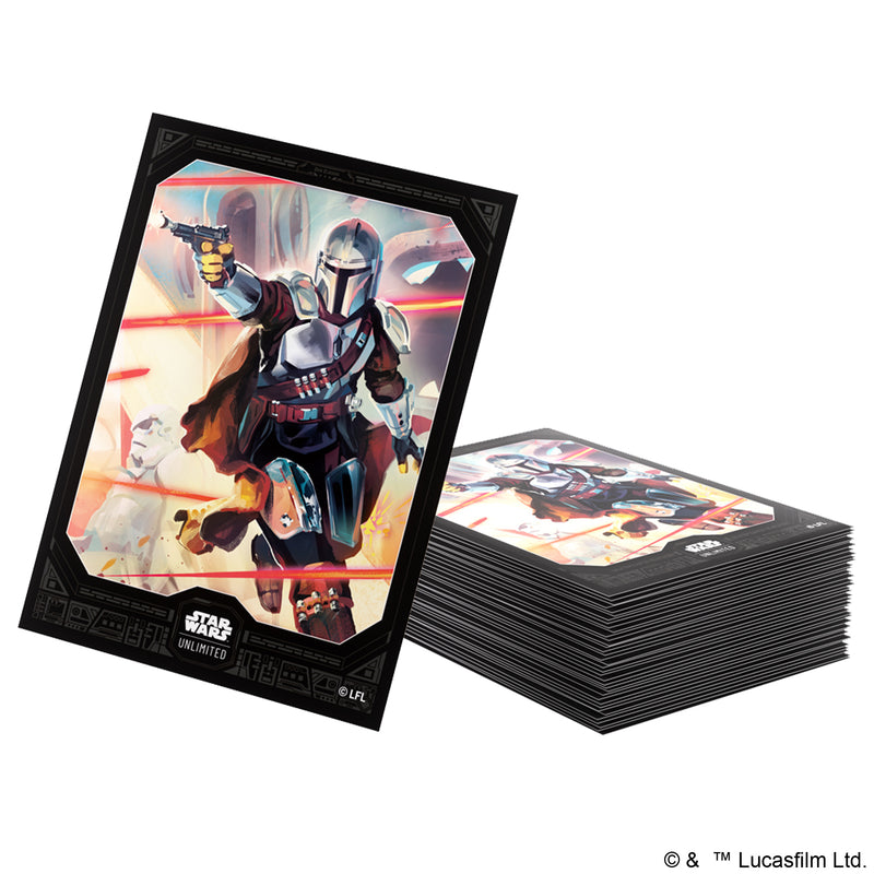 Load image into Gallery viewer, Star Wars: Unlimited Art Sleeve - Mandalorian
