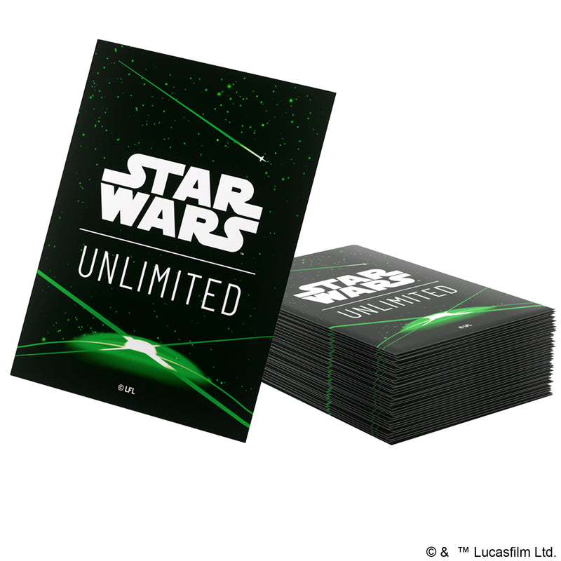 Load image into Gallery viewer, Star Wars: Unlimited Art Sleeve Card Back Green
