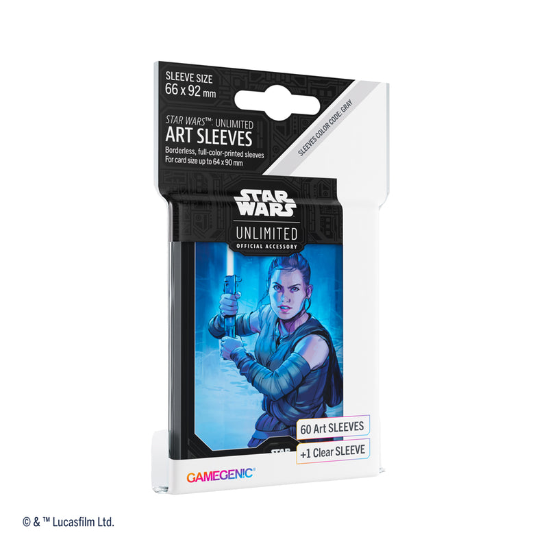 Star Wars: Unlimited Art Sleeve Rey Asmodee USA Star Wars: Unlimited Art Sleeve Rey Asmodee USA