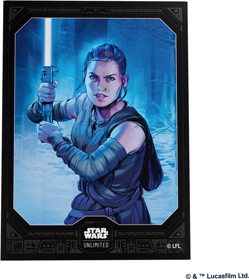 Star Wars: Unlimited Art Sleeve Rey Asmodee USA Star Wars: Unlimited Art Sleeve Rey Asmodee USA