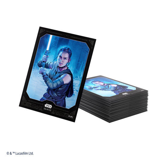 Star Wars: Unlimited Art Sleeve Rey Asmodee USA Star Wars: Unlimited Art Sleeve Rey Asmodee USA