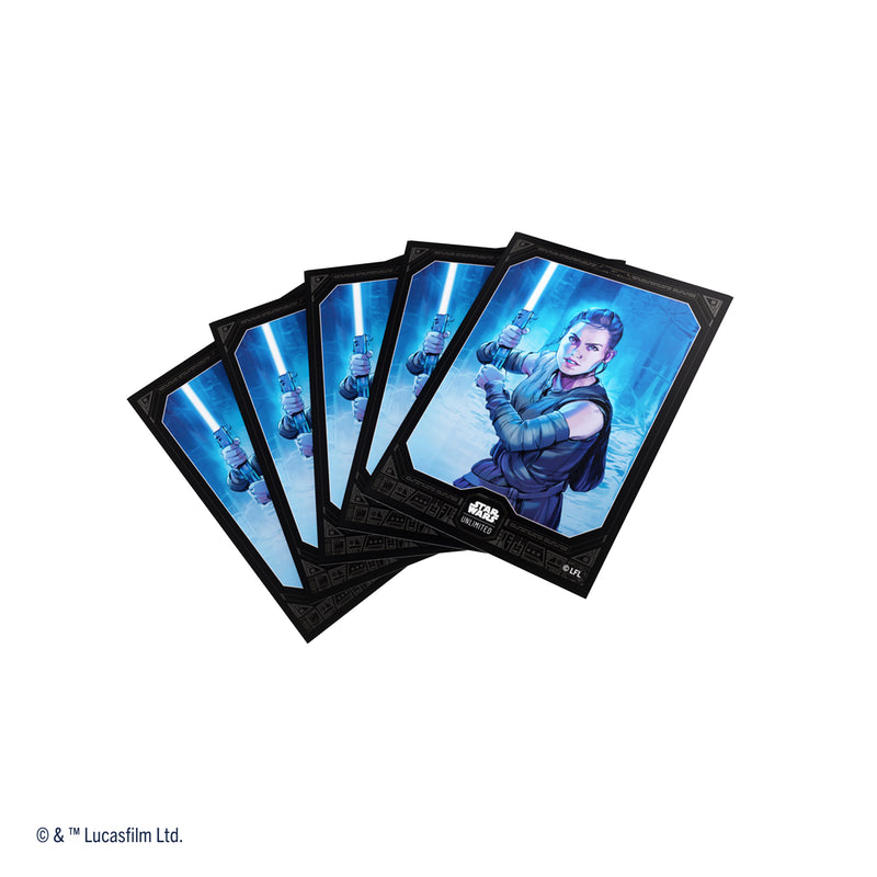 Load image into Gallery viewer, Star Wars: Unlimited Art Sleeve Rey
