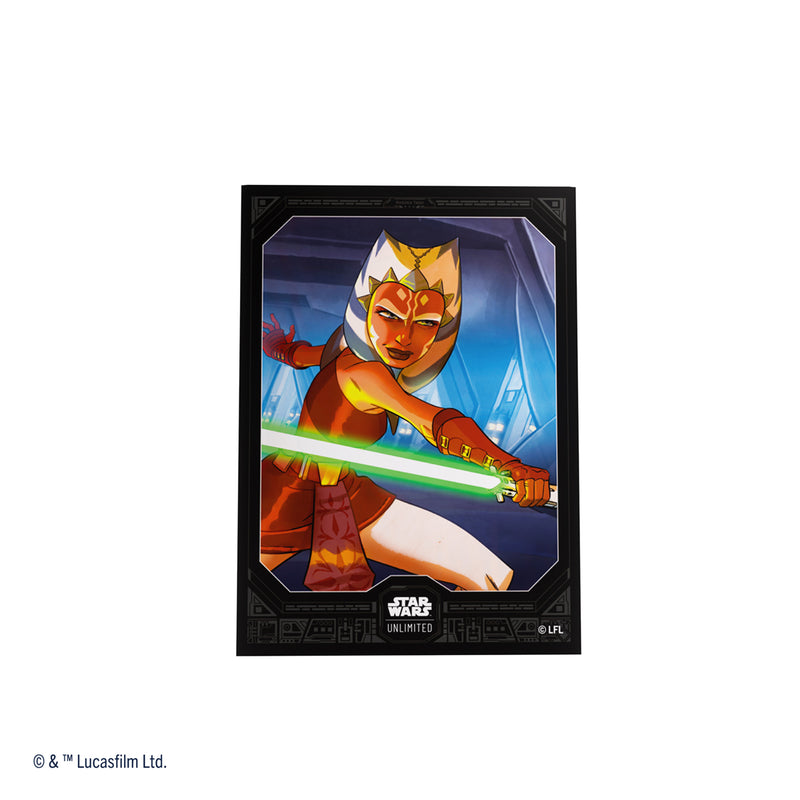 Star Wars: Unlimited Art Sleeves Ahsoka Tano Asmodee USA Star Wars: Unlimited Art Sleeves Ahsoka Tano Asmodee USA