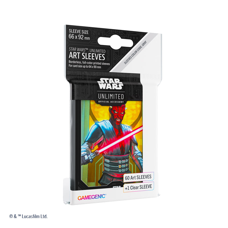 Load image into Gallery viewer, Star Wars: Unlimited Art Sleeves Darth Maul
