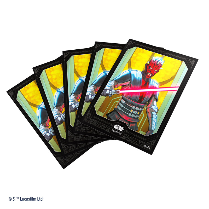 Star Wars: Unlimited Art Sleeves Darth Maul Asmodee USA Star Wars: Unlimited Art Sleeves Darth Maul Asmodee USA