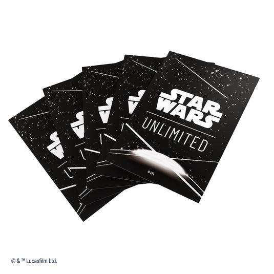 Star Wars: Unlimited Art Sleeves Card Back White Asmodee USA Star Wars: Unlimited Art Sleeves Card Back White Asmodee USA