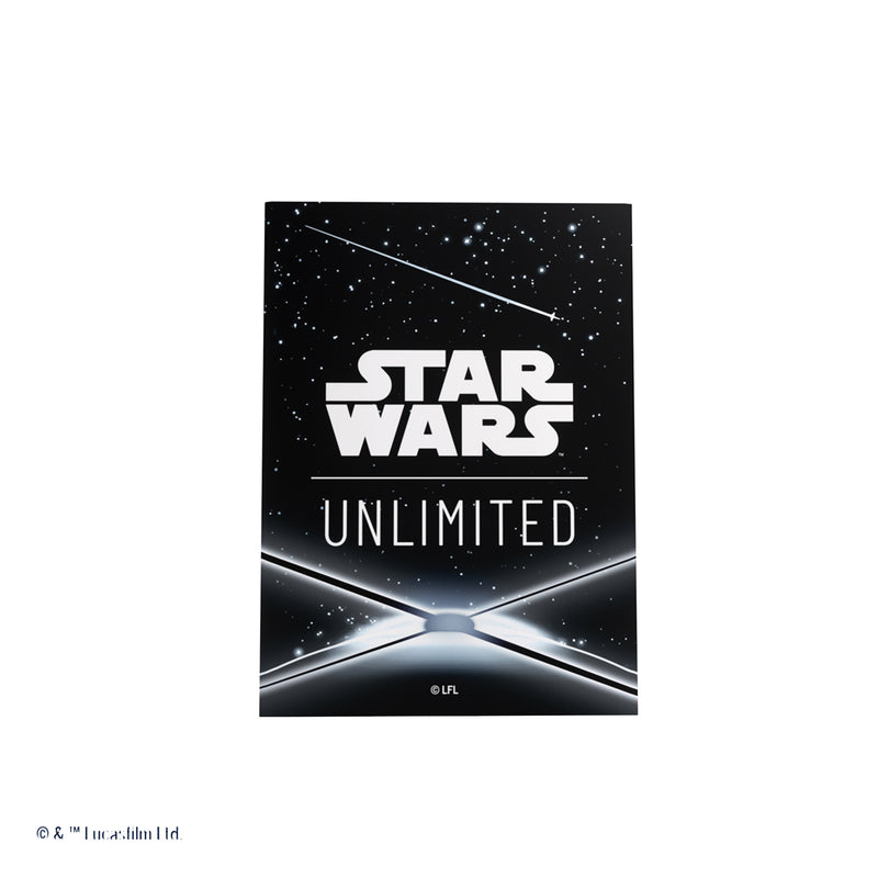 Load image into Gallery viewer, Star Wars: Unlimited Art Sleeves Card Back Black
