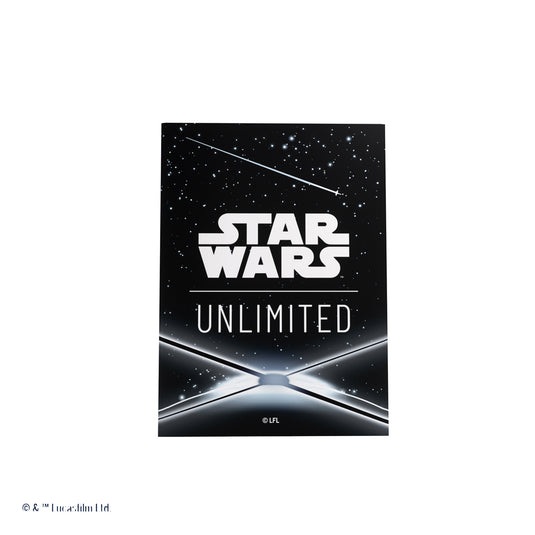 Star Wars: Unlimited Art Sleeves Card Back Black Star Wars: Unlimited Art Sleeves Card Back Black