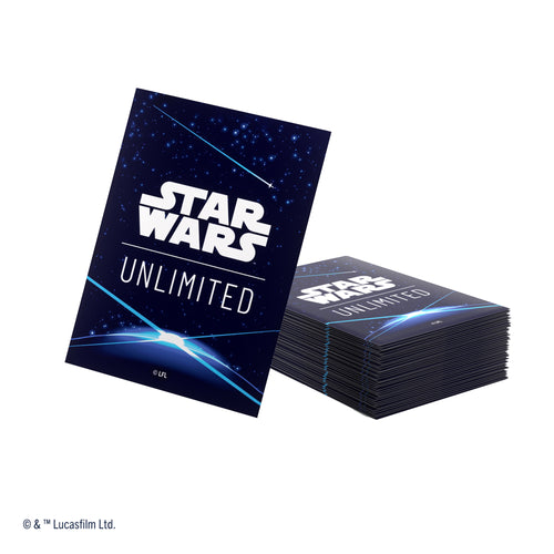 Star Wars: Unlimited Art Sleeves - Cardback Blue