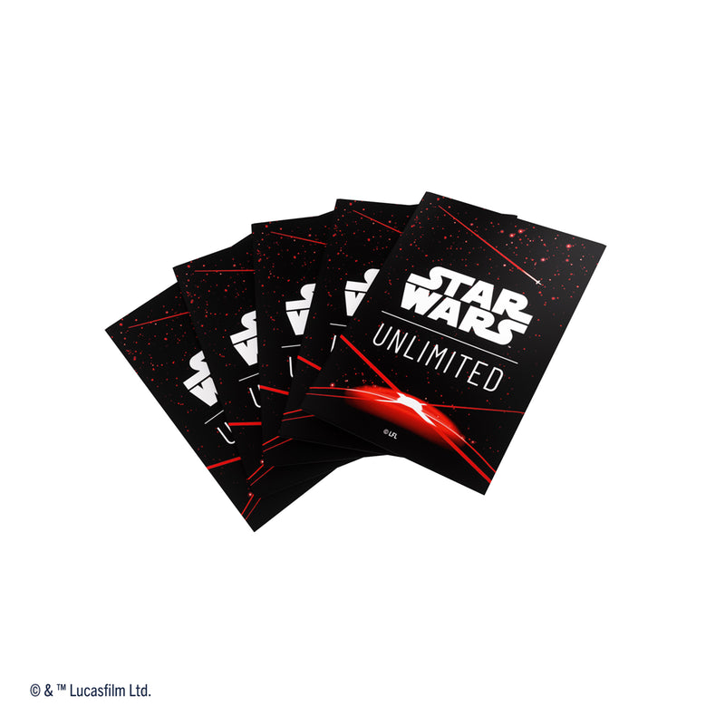 Load image into Gallery viewer, Star Wars: Unlimited Art Sleeves - Cardback Red
