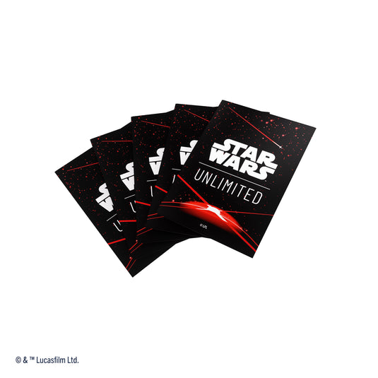 Star Wars: Unlimited Art Sleeves - Cardback Red