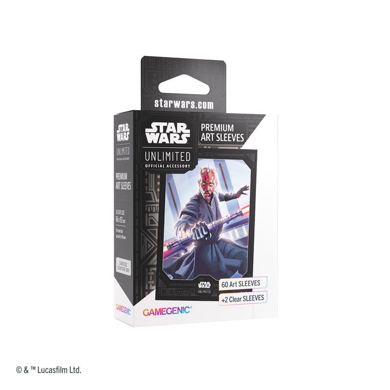 Load image into Gallery viewer, Star Wars: Unlimited Premium Art Sleeve - Darth Maul
