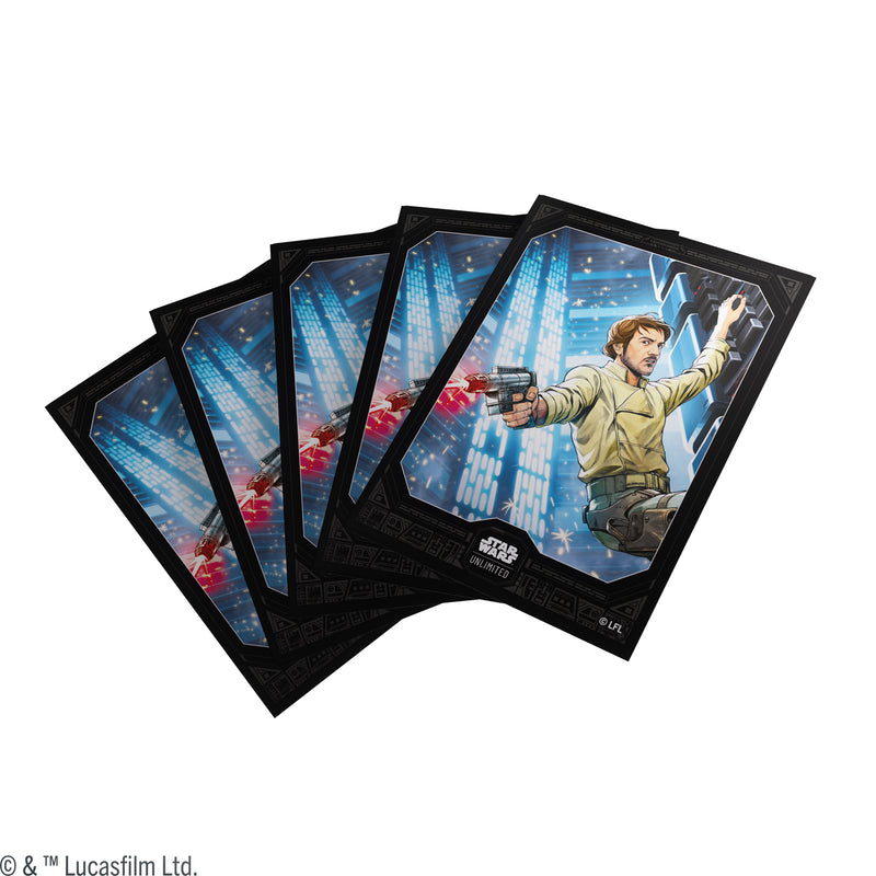 Load image into Gallery viewer, Star Wars: Unlimited Premium Art Sleeve - Cassian Andor
